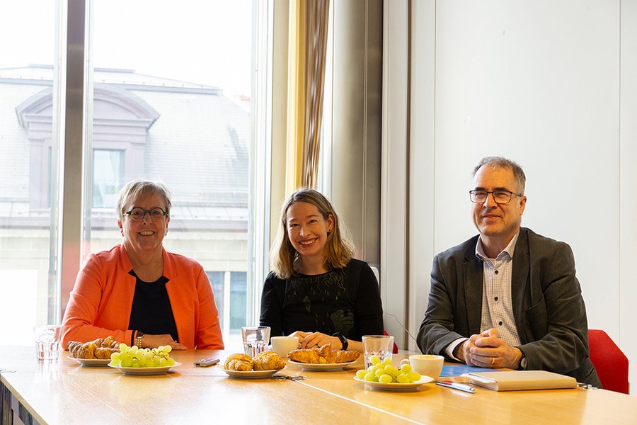 Stabübergabe in der Geschäftsleitung
