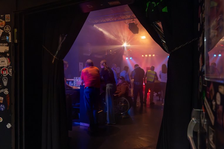 Blick vom Eingang ins LaViva Party-Lokal