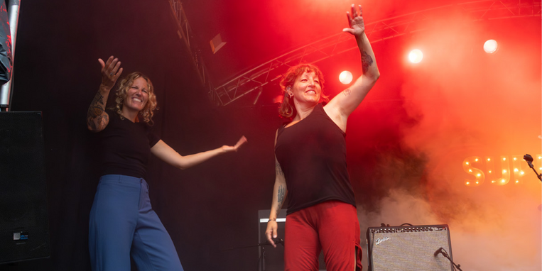 Übersetzerinnen in Aktion